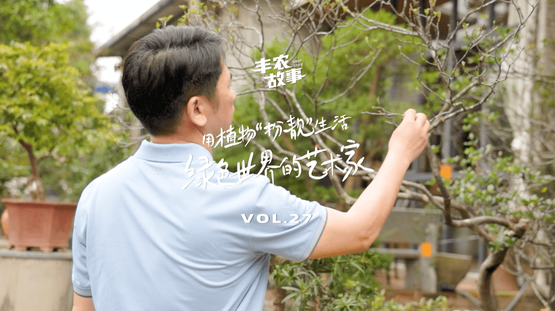 17年，他用一草一木去点亮了一个个家。